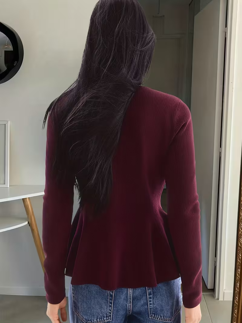 Women's Rib-Knit Cardigan