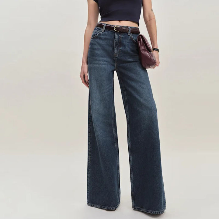 Women's Wide-Leg Denim Jeans